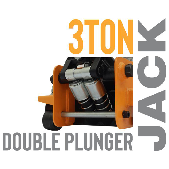 Hydraulic Trolley Jack Double Plunger