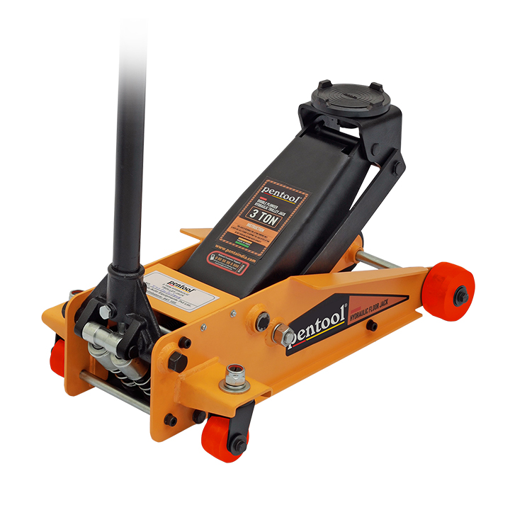 Hydraulic Trolley Jack Castors for smooth mobility